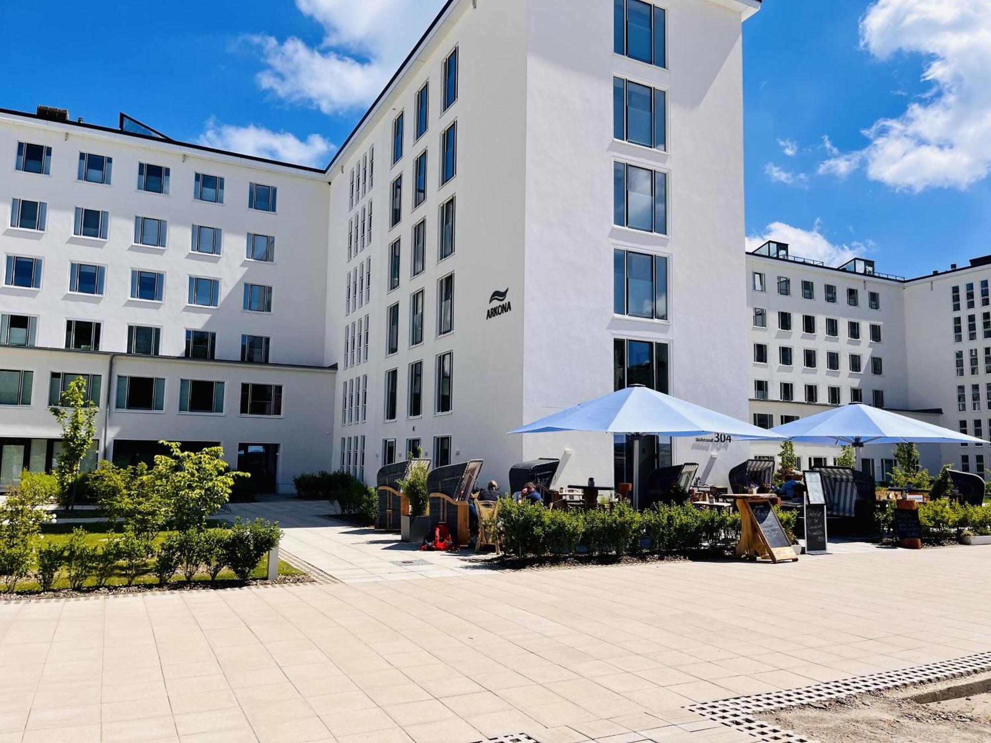 Ferienwohnung Aquamarin Im Haus Arkona Prora Binz Bagian luar foto