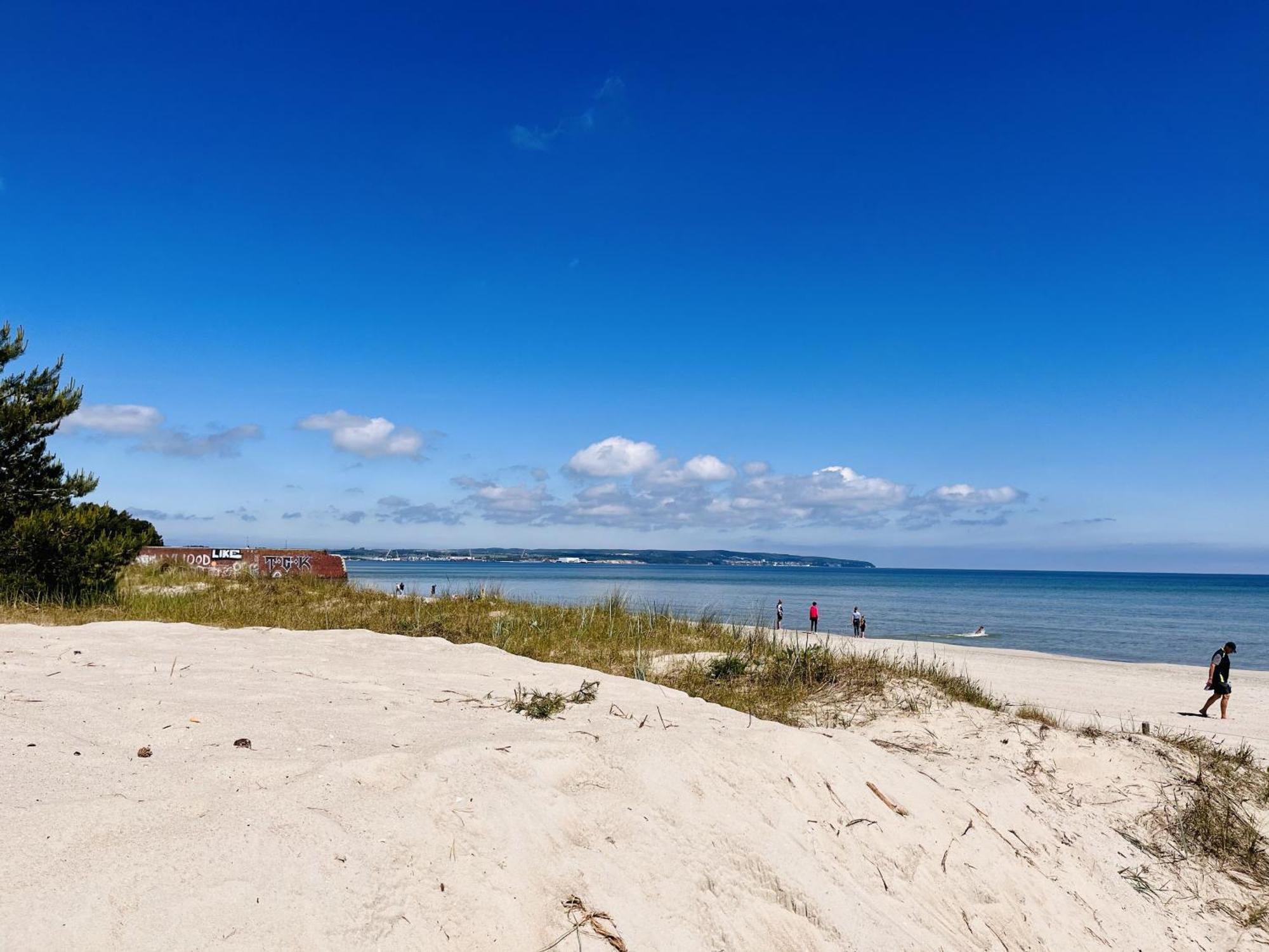 Ferienwohnung Aquamarin Im Haus Arkona Prora Binz Bagian luar foto