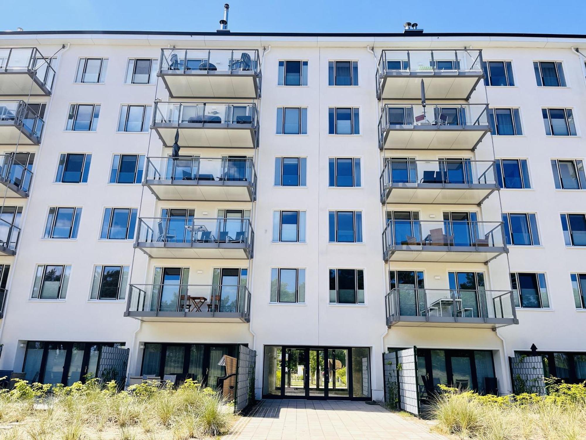 Ferienwohnung Aquamarin Im Haus Arkona Prora Binz Bagian luar foto